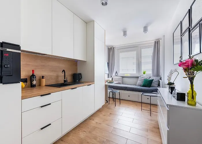 Sliska 3 - Studio - 100M Od Zlotych Tarasow Oraz 200M Od Dworca Centralnego, Piekny Widok Na Panorame Warszawy - Wifi - Smart Tv 55 Cali - Better Rental